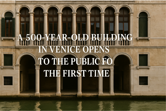 A 500-Year-Old Building in Venice Opens to the Public for the First Time
